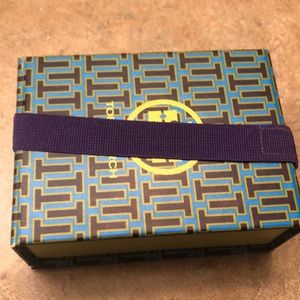 Brand new Tory Burch hoop earrings. New in box and dust bag